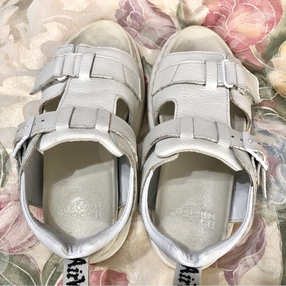 Dr. Martens Kamilah Leather Chunky Platform Fisherman Sandals sz 5 fit larger - Picture 9 of 14